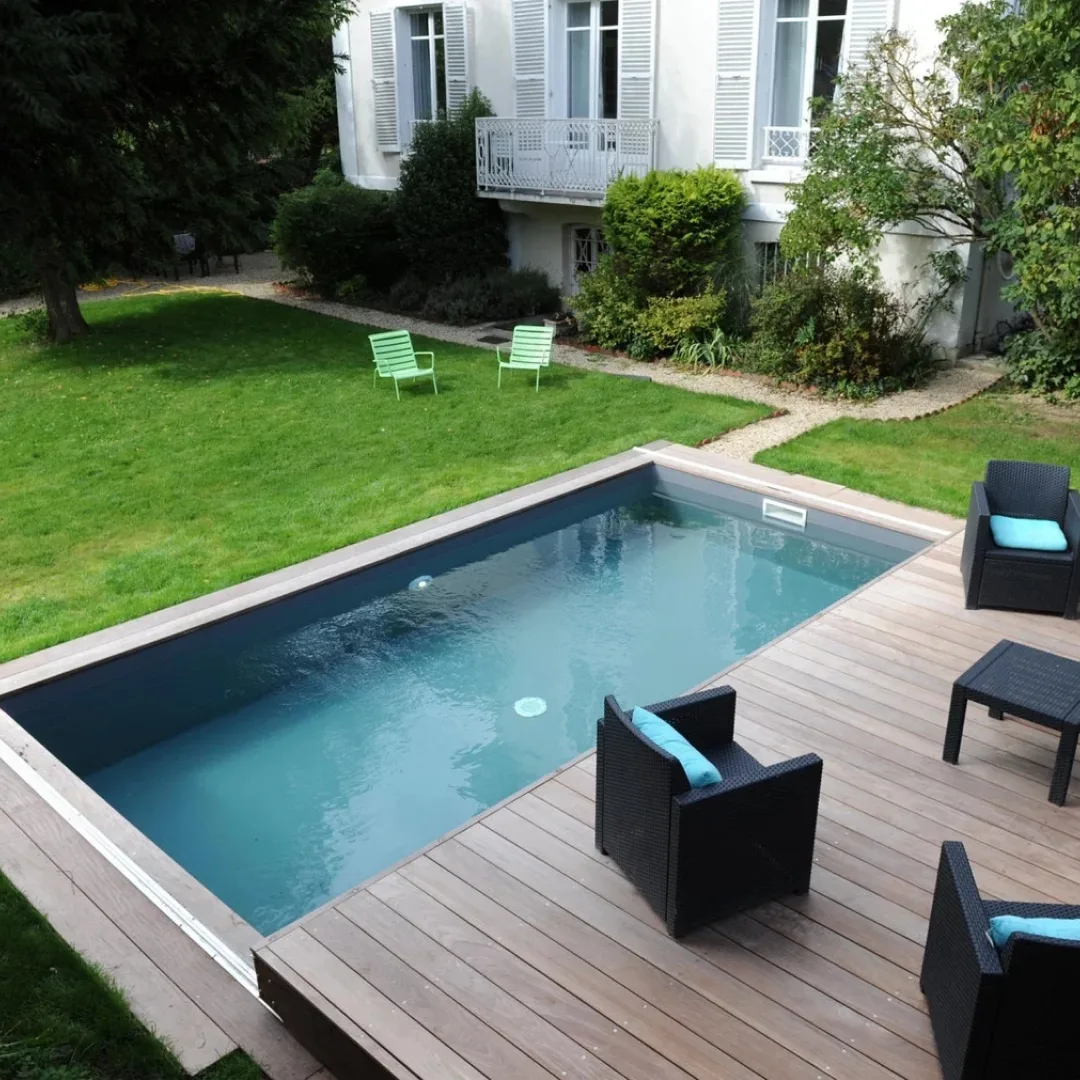 Раздвижная терраса для бассейна в Волгодонске