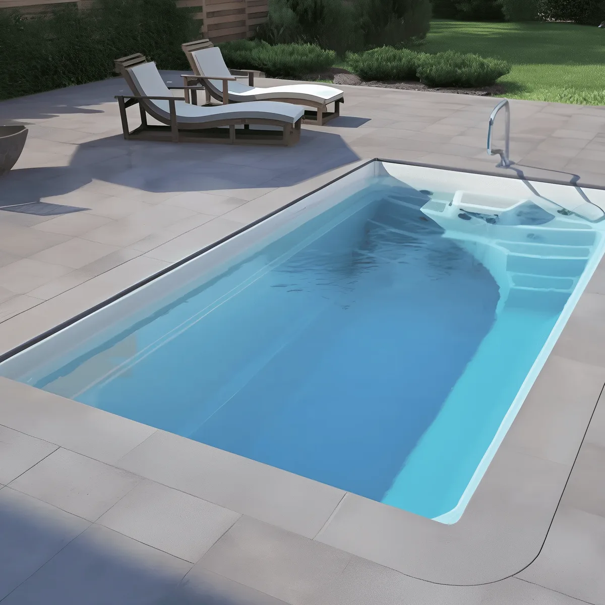 Композитный бассейн Laguna 5 — вид сверху в Волгодонске