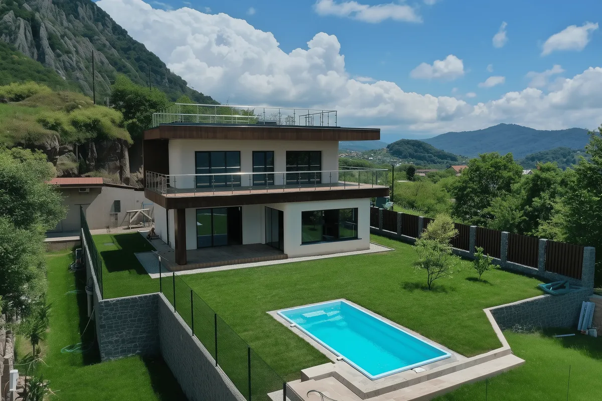 Композитный бассейн Laguna 6 — визуализация в Волгодонске