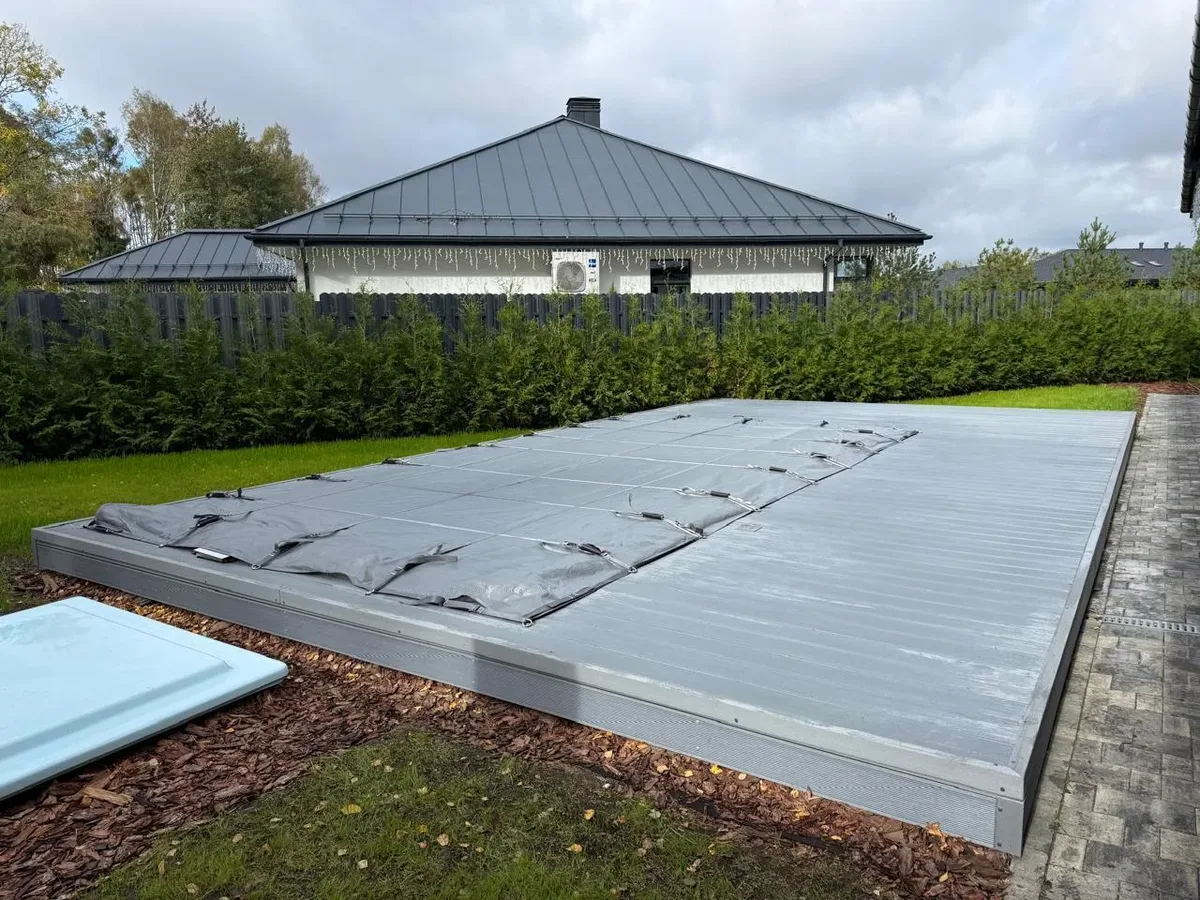 Покрывало Laguna Cover Mesh — установка в Волгодонске