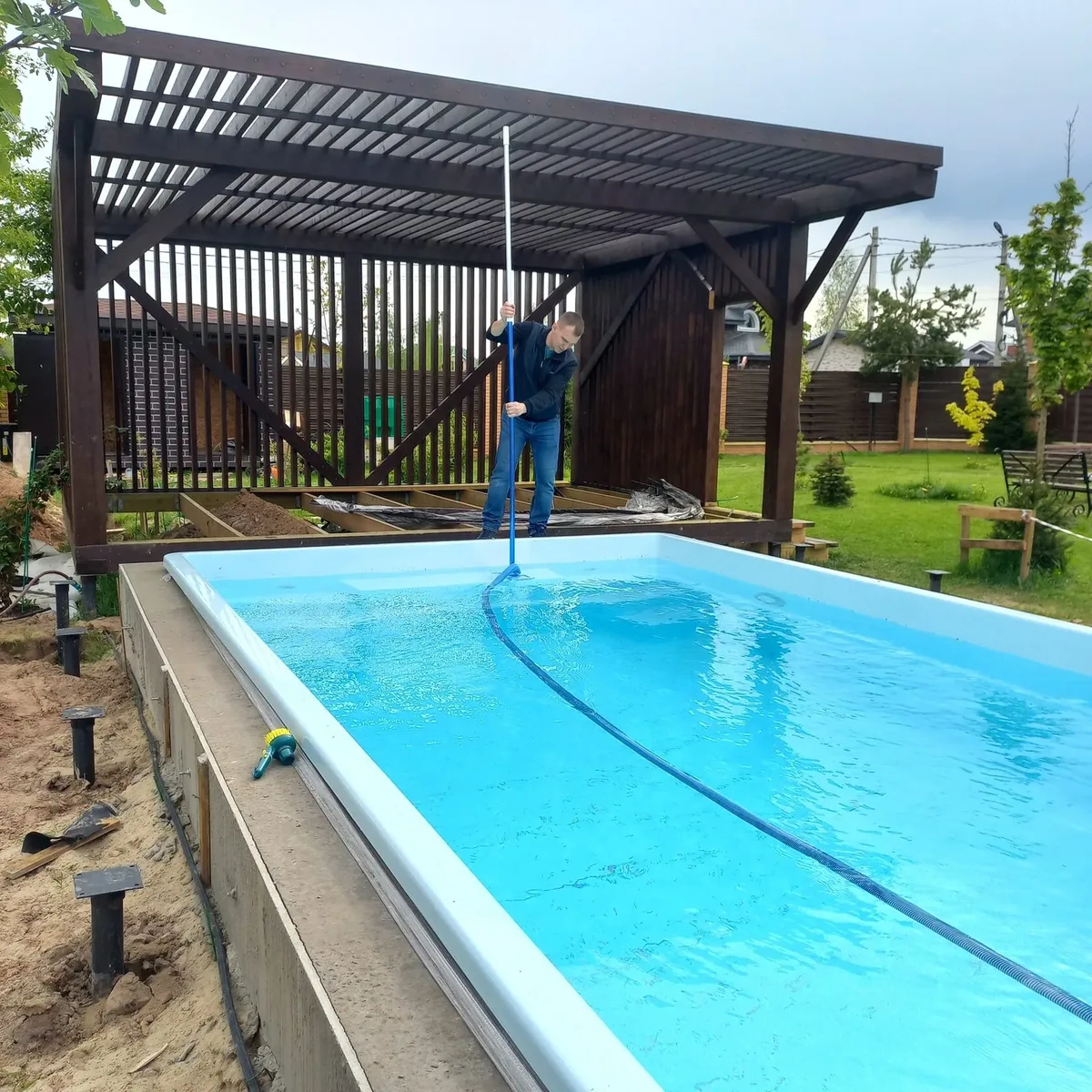 Копинговый бордюрный камень для бассейна Laguna в Волгодонске