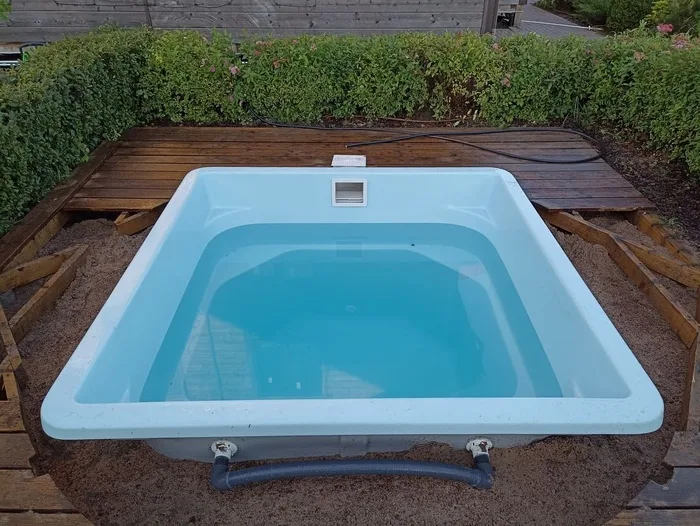 Композитная купель Laguna 2 — установка в Волгодонске