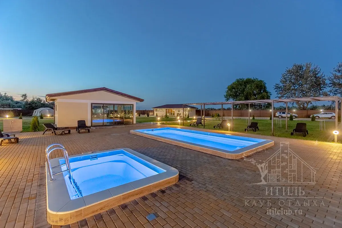 Композитная купель Laguna 3 — установка в Волгодонске